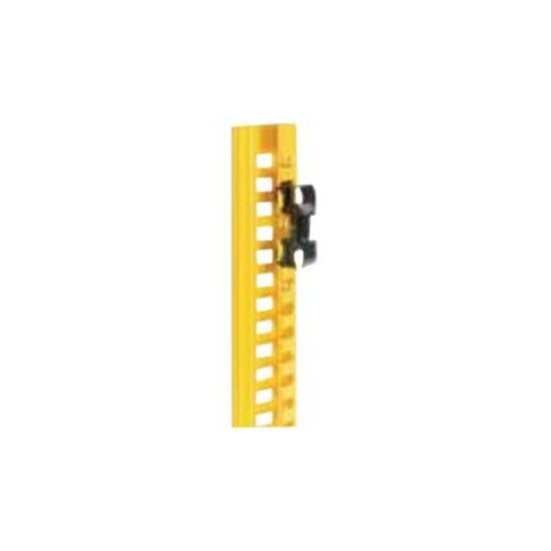 COMMSCOPE FGS-KTW1-JA Fiberguide Vertical Duct Kit, Slotted Hinged Cover, 1.5" Slot Space, 2 in X 2 In, 6 Ft Length