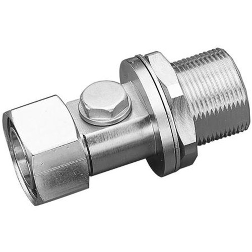 COMMSCOPE APG-BDFDM-350 Arrestor Plus Gas Tube 0-2500 Mhz with Bulkhead 7/16 Din Female on One End and 7/16 Din Male on the Other End with 350