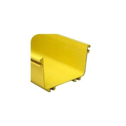 COMMSCOPE FGS-MSHS-B Fiberguide Extrusion 4 X 6 Trough, Horizontal, 2-junction, Yellow.6' Long