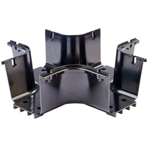 COMMSCOPE FGSB-MHXP-A Fiberguide Horizontal Cross, 4 in X 4 In, Black