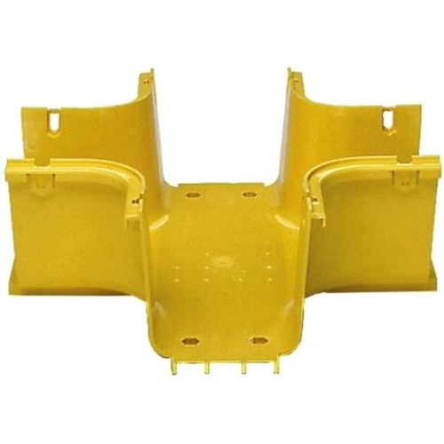 COMMSCOPE FGS-MHXP-A Fiberguide Horizontal Cross, 4 in X 4 In, Yellow