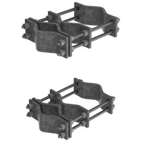 COMMSCOPE BC-40-16D Pipe-To-Pipe Clamp, Joins Two 4 in to 9 in OD Round Members