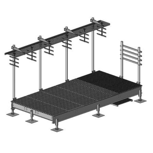COMMSCOPE EQ-STS Single Platform Step for EQ-P Series Platforms