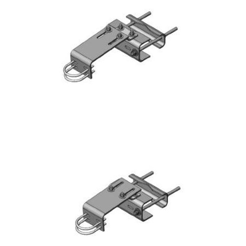 COMMSCOPE PM-SU4L-B Universal Adjustable Sliding Pipe Mount Kit for 4-1/2" OD Pipes.6-14" Stand-Off.Mounts to 0-8" OD Tower Legs