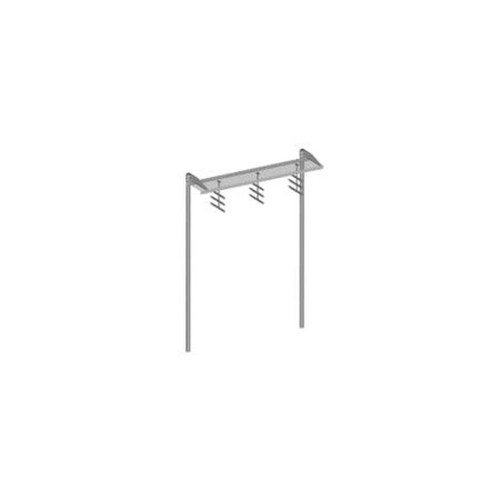 COMMSCOPE WB-K210-B15 Safety Grated Waveguide Bridge Kit.24" Wide X 10' Long with Two 15.4' Direct Burial Posts.Hot Dip Galvanized Steel