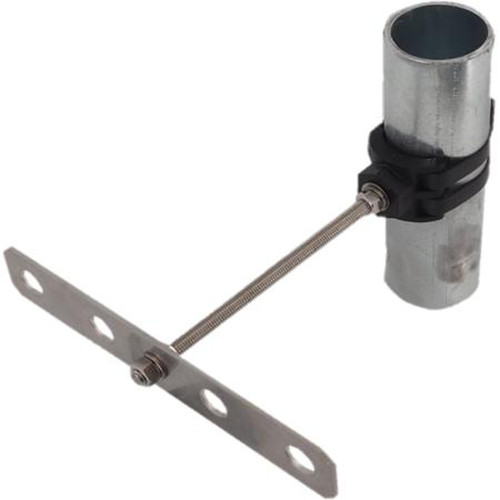CONCEALFAB 901041 PIM Shield Cable Support Bar, 4 Position, Ss, with Plastic Base