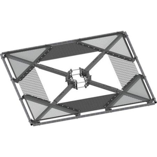 COMMSCOPE MC-PK14S4-B 4-Sector Monopole Co-Location Platform Kit, 10 in to 30 in Od, 14 Ft 6 in Face, Pipe Ordered Separately