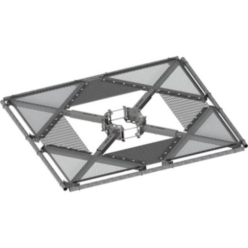 COMMSCOPE MC-PK12S4-B 4-Sector Monopole Co-Location Platform Kit, 10 in to 30 in Od, 12 Ft 6 in Face