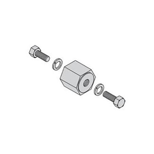 COOPER SB1154 B-LINE 1" Stand-Off Isolator, 1/4"-20 Thread, Red