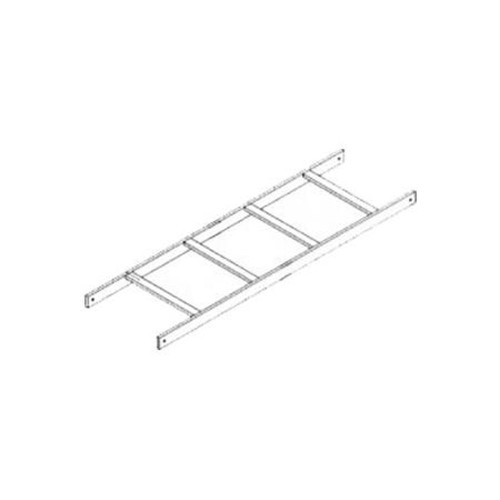 B-LINE SB-17-18-YZN BY EATON 10' Long x18" Wide Cable Ladder.3/8" X 1 1/2" Tubular Side Rails with 9" Spacing Between Rungs.Yellow Zinc Dichromate