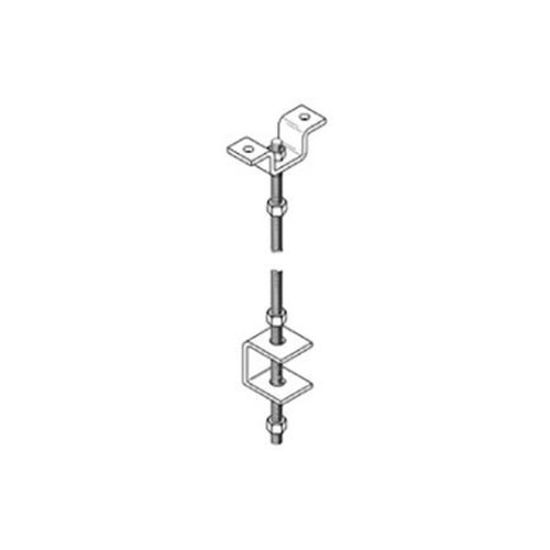 B-LINE SB2221AYZ BY EATON Runway to Ceiling Kit.(1)72" Section of All Threaded rod(3/8"- 16 size),(1) Ceiling Hanger bracket,(1) Runway Support Clip