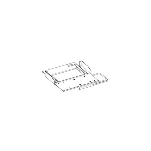 COOPER SB742M19FB B-LINE Sliding Keyboard with Mouse tray.19" Rack Width.Flat Black Finish