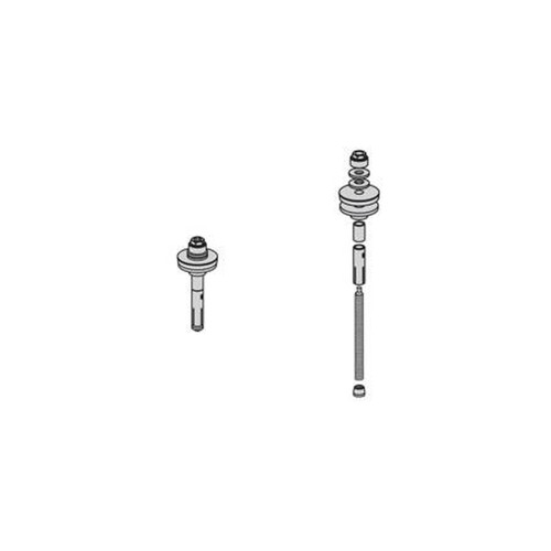 COOPER ASSA-M12-157HN B-LINE Isolated Seismic Anchor, Hex Nut, 6-3/16 in L, 11/16 in Hole, Yellow Zinc