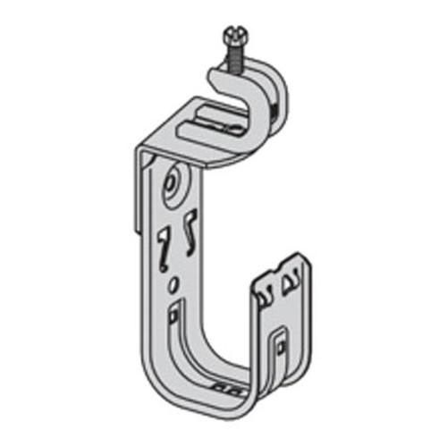 COOPER BCH21-C442 B-Line 1-5/16in J-Hook with Screw-On Beam Clamp Fastener, Rotates 360 Deg, Beam Flange Thickness: 1/8 - 5/8in