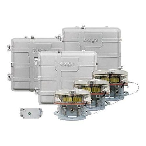 DIALIGHT D1CW-KIT-STD-M2A DUA LL864/L865 Red White E2 SYSTEM 120-240V (ir)