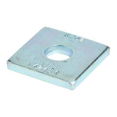 B-LINE B202ZN Square Washer 9/16" Hole, 1/2" Bolt, Zinc Plated