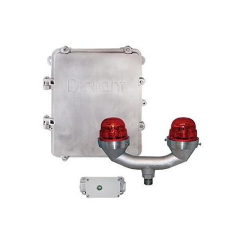 DIALIGHT D5C-KIT-STD-A0A A0 Obstruction Lighting System Kit.Provides All Lighting and Hardware to Install System on a Tower of 0-150 Ft
