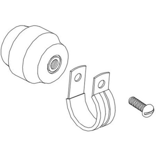 HARGER HSC150-4/0 Halo Standoff Clamp Grommet 1.5 Standoff - CC10 Clip