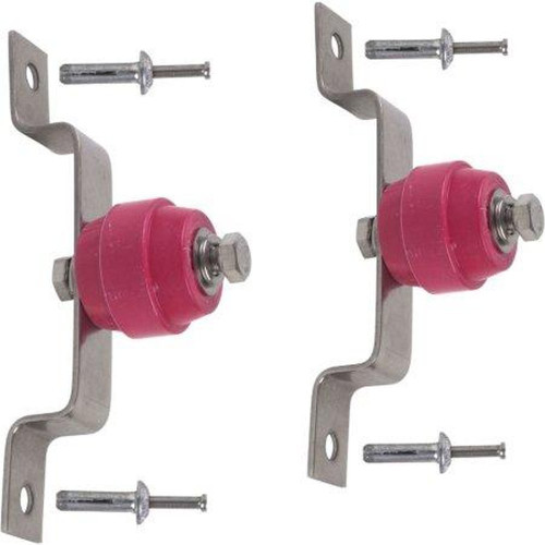SABRE HLGBMKIT-U SITE SOLUTIONS Universal Groundbar Mounting Hardware.Pair of Angle Adapters and Wall Mount Brackets.Includes Necessary Hardware