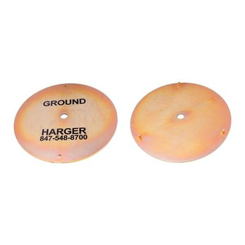 HARGER 10PS Steel Cover for 360PS & 360P42 Access Well.10-5/8" Diameter.Manufactured from 3/16" Commercial Grade Steel with Zinc/ultraseal Coating