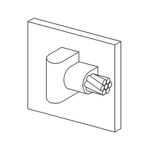 HARGER VR4/0B 4/0 to Flat Steel with Right Hand Uses MH1 and 115 Weld Metal.Requires MLDSLR