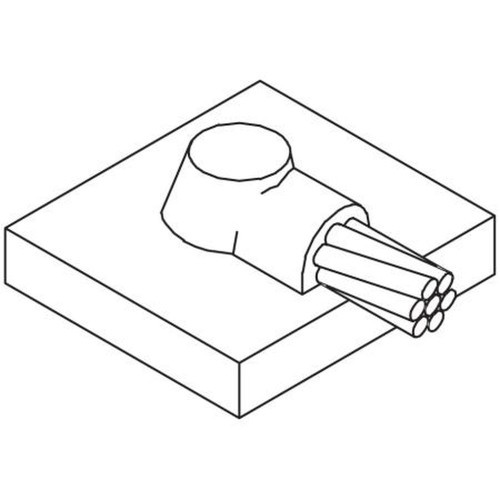 ULTRAWELD HD4/0B Standard Mold for Cable to Flate Plate Connection of 4/0 Stranded Ground Wire.Comes with Frame, Handle Not Needed.Order UMW115 Weld