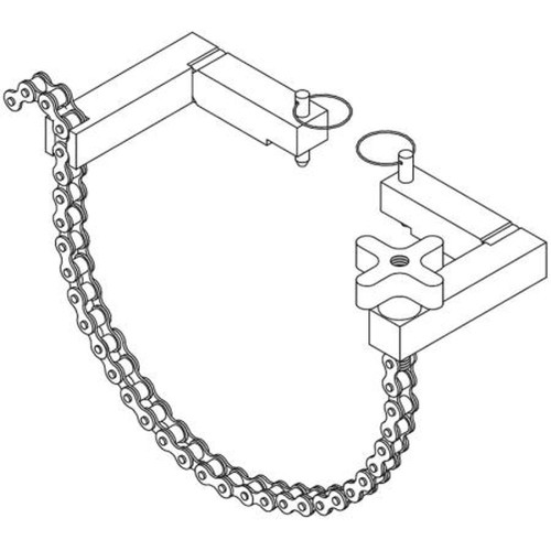 ULTRAWELD CSKITHP Chain Support Kit Horizontal Pipe.Coverts Standard Mold Handle Clamp Into Chain Support Clamps.Fits Mold Price Key B & C