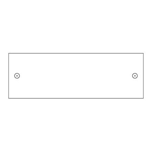 HARGER CB142144N 1/4" X 2" X 144" Copper Ground Bar with N Hole Pattern