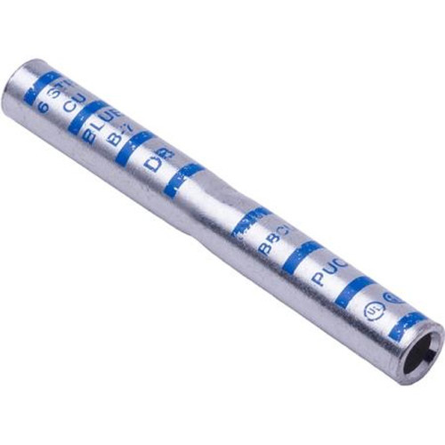 HARGER CLBBS6 #6 Cable, Long Barrel, Two Way Splice, Blue Color Key
