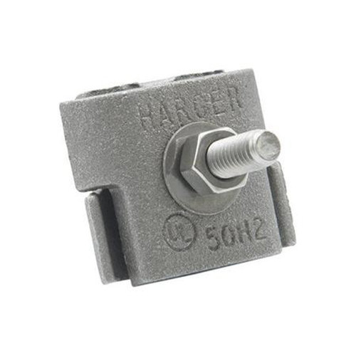 HARGER A1BC Aluminum Parallel Splice.Single Bolt, General Purpose Clamp W/ 1 1/2" of Contact Surface.Use with All Main Size Cables & Round Members