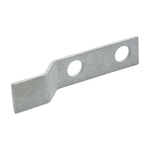 HARGER OXL1812D 1/8"x1" Offset Lug.2 Holes X 1/2" Dia, 1" On-Center.for Use with Exothermic Welding Systems