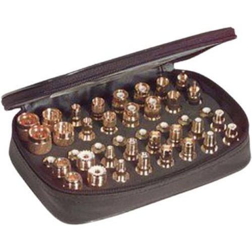 L-COM BAK400 Premium Coaxial Adapter Kit This Adaptor Kit Features a Universal Coupling Which Allows Interchangeable Connections