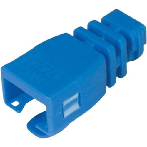 L-COM TDS8CVR-BL 8x8 Modular Plug Covers Blue - Pkg/50