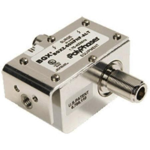 POLYPHASER BGXZ-60NFNF-CNS 40-400 Mhz Coax Protector to Be Used When DC Is Required to Pass in Route to Powering Shelter-Based Equip.-60VDC.N/f -