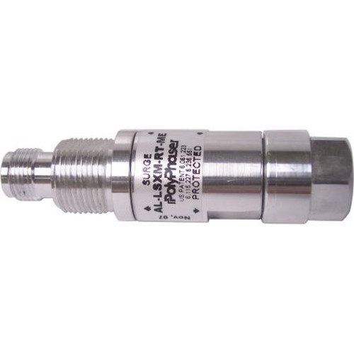 POLYPHASER AL-LSXM-RT-ME 2.0-6.0 Ghz LSXM Micro Filter Arrestor.Max.Surge 20kA.10 Watt.DC Blocked.bulkhead Tnc/m Tnc/f Equip.Side