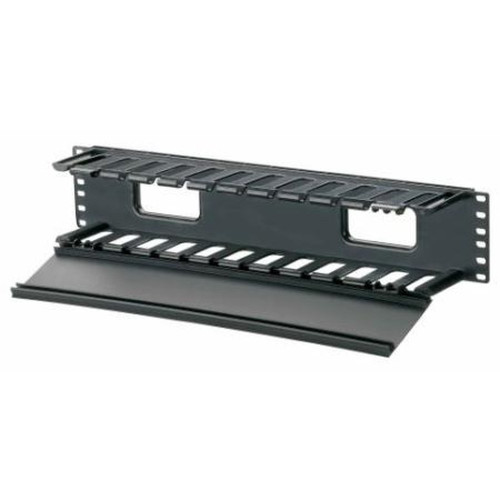 PANDUIT WMPHF2E Horizontal Cable Manager with Dual Hinged Cover, Front Only.Covers 2 Ru's.ROHS Compliant