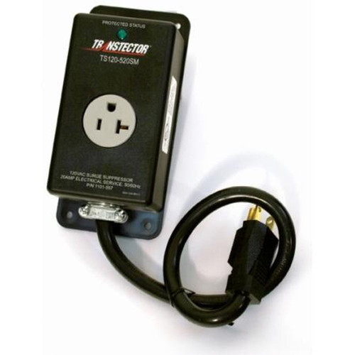 TRESTECTOR 1101-557 SASD Silicon Surge Protection for 120 Vac Plug-In with a NEMA 5-20 Receptacle