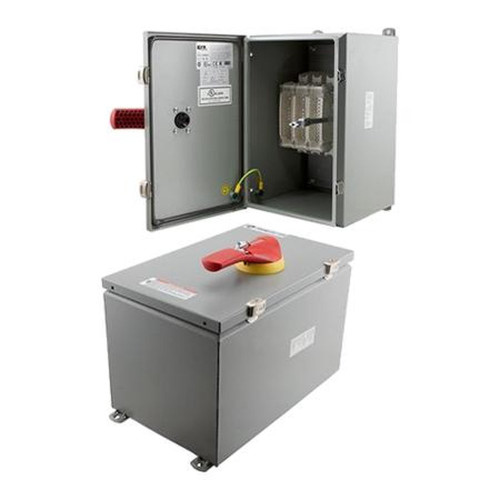 TRANSTECTOR FDS-3P3R600V100A AC Fused Disconnect Switch, 3-Pole, 600V 100A, NEMA 3R