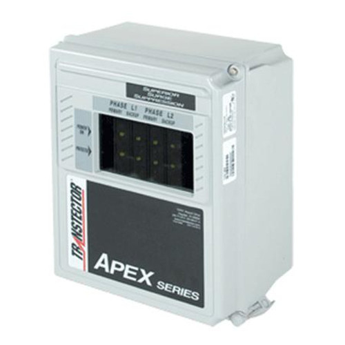 TRANSTECTOR 1101-610 240V Single Phase Advanced Silicon Surge Protector.280V Max Continuous Operating Voltage.10 KA Silicon, Remote Monitoring
