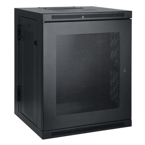 TRIPP SRW15US LITE 15U Low-Profile Wall-Mount Rack Enclosure Cabinet, Double Hinge, Removable Side Panels, 30H X 24W X 22D