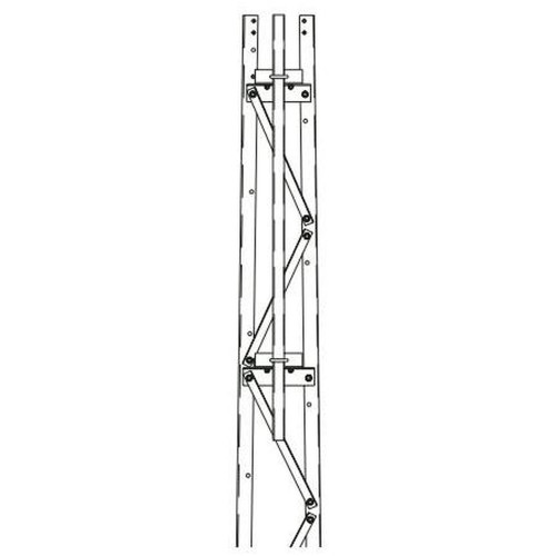 TRYLON 4.84.0006.008 Supertitan Antenna Face Mount Kit - Fits Section # 8, 4.5" OD Pipe