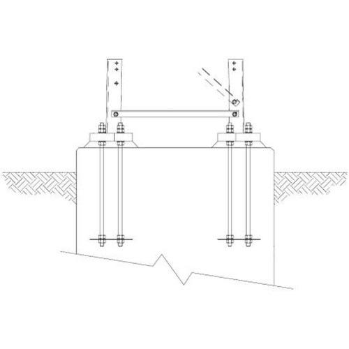 TRYLON 4.79.0000.019 Base Feet Kit with Tie Rods for Supertitan Section #18