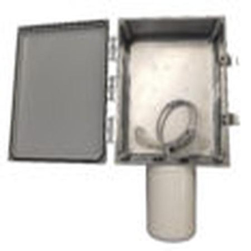 Ventev CD14126SL-O9130 14X12x6" NEMA Enclosure- Integrated Omni Antenna with DART Connector for 9130AXE Solid Door, Latch Locks