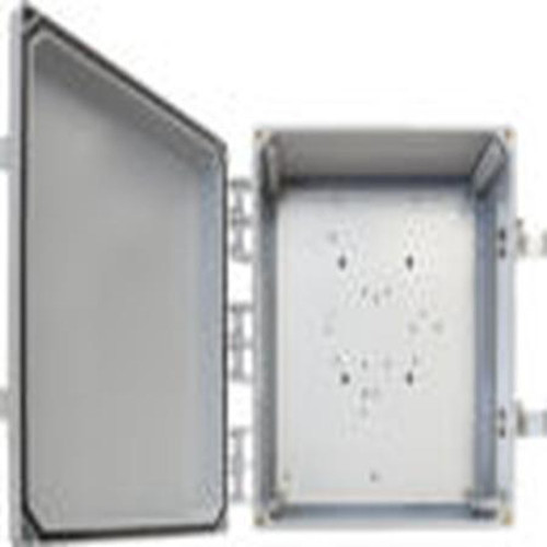 Ventev CD14126SL-DSP 12x10x6in NEMA Enclosure.8-Port DART Passthrough.Solid Door, Latch Lock Latch Lock, Backplate, Seal Grommet Cord Grip, Mnt