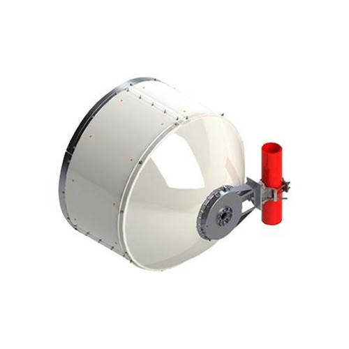 COMMSCOPE SHP3-6W-4WH/B 3ft Sentinel High Performance Antenna, Single-Polarized, 5.925 - 7.125 Ghz, PDR Flange, White Antenna, Grey Radome