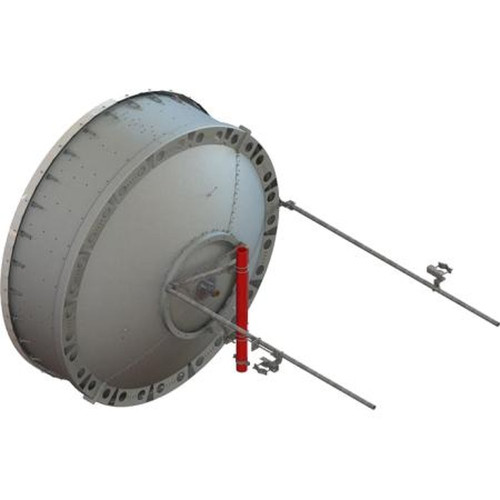 COMMSCOPE HX10-11W-6GF 10' High Performance Parabolic Shielded Antenna, Dual-Polarized, 10.000-11.700 Ghz, CPR090G, Grey Antenna Std White Radome W/