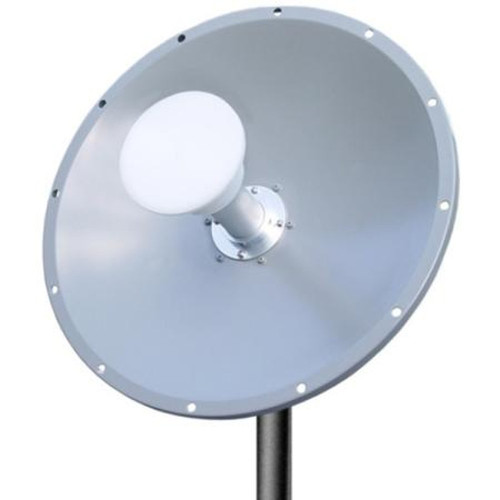 Hyperlink HG4958DP-25D Wireless 4.9 to 5.8 Ghz, 25dBi Dual Polarity & X Polarized/dual Feed Parabolic Dish Antenna.16" Dia