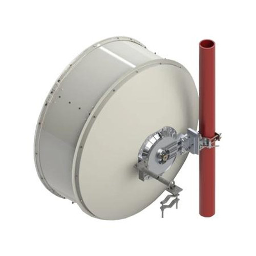 COMMSCOPE VHLPX4-7W-4WH/E 1.2 M 4 Ft Valuline High Performance Low Profile Antenna, Dual Polarized, 7.125 -8.500 Ghz PDR84 White Antenna Gray Radome