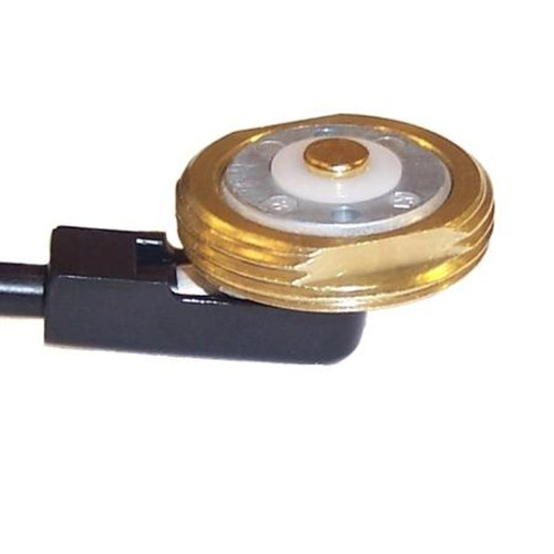 MAXRAD NMO58UPL Brass Permanent Body Mount for a 3/4" Hole.Includes 17' RG58/U and Mini-UHF Connector