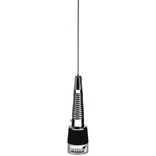 MAXRAD MWV1322HDS 144-174 Mhz, 26 Mhz Bandwidth No Ground Plane Antenna with Spring.Order Motorola Style Mount Separately